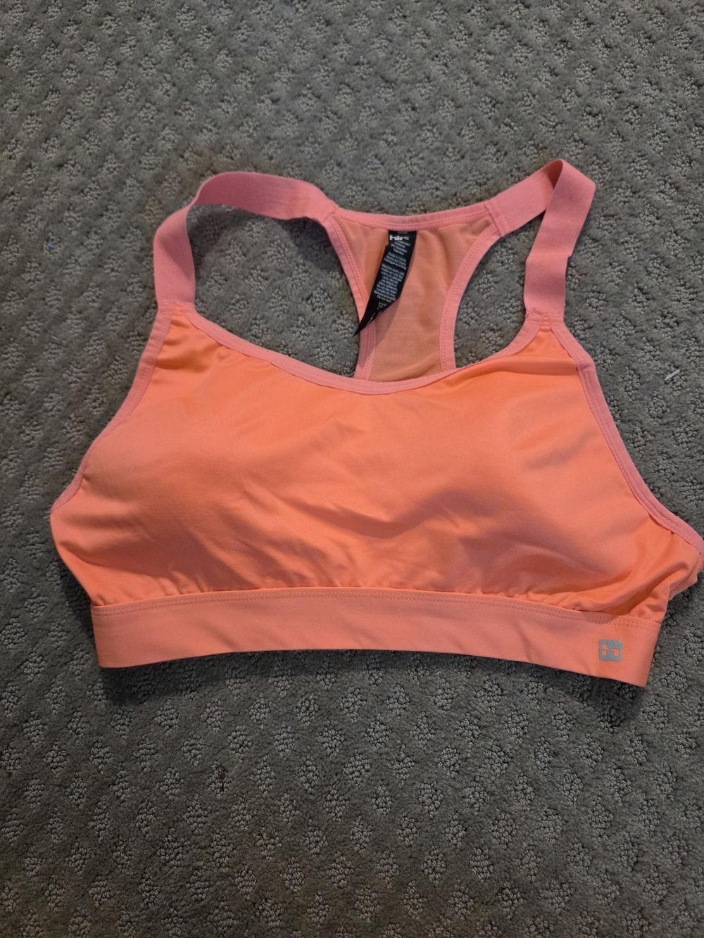 Hind Coral  Racerback Sports Bra